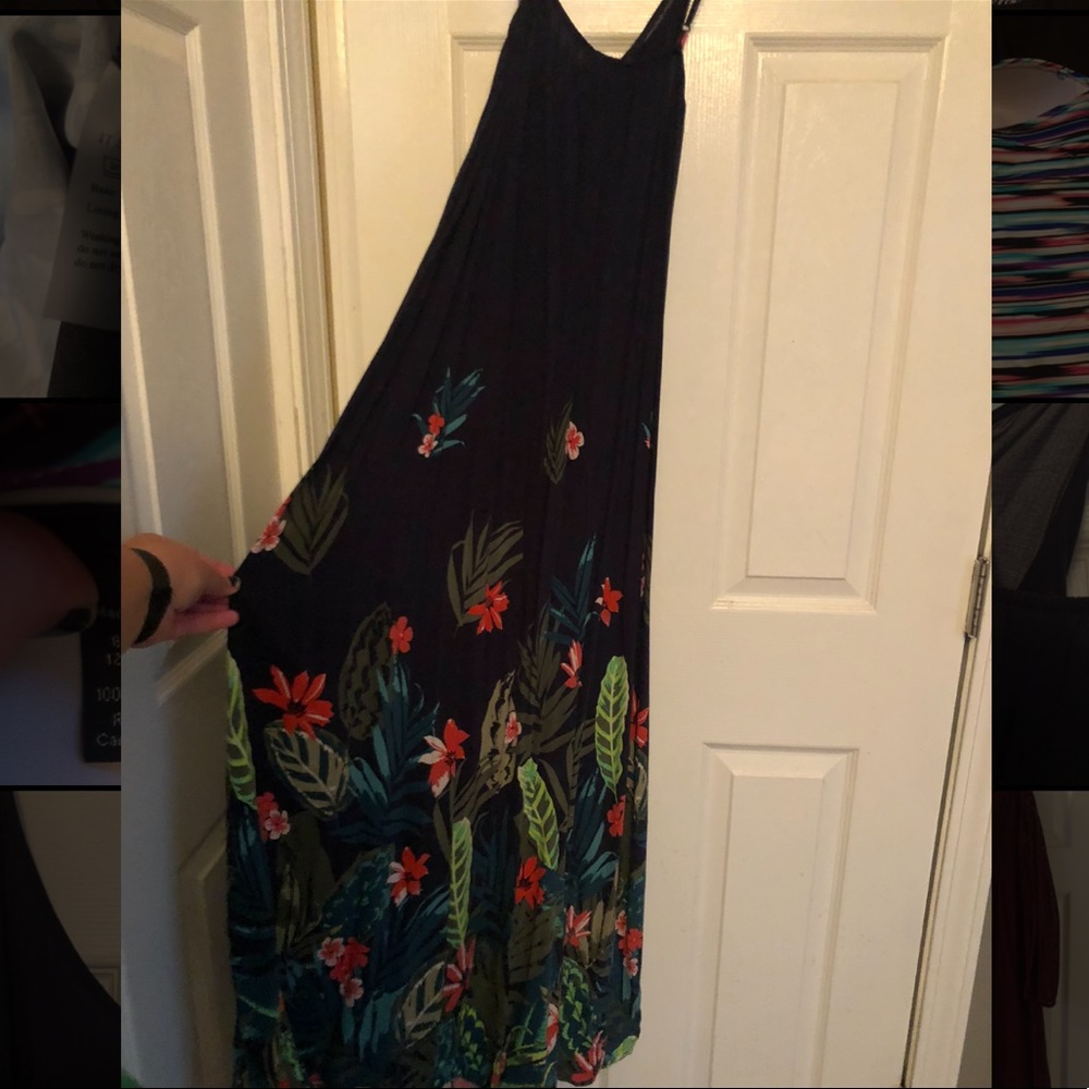 Floor length maxi dress